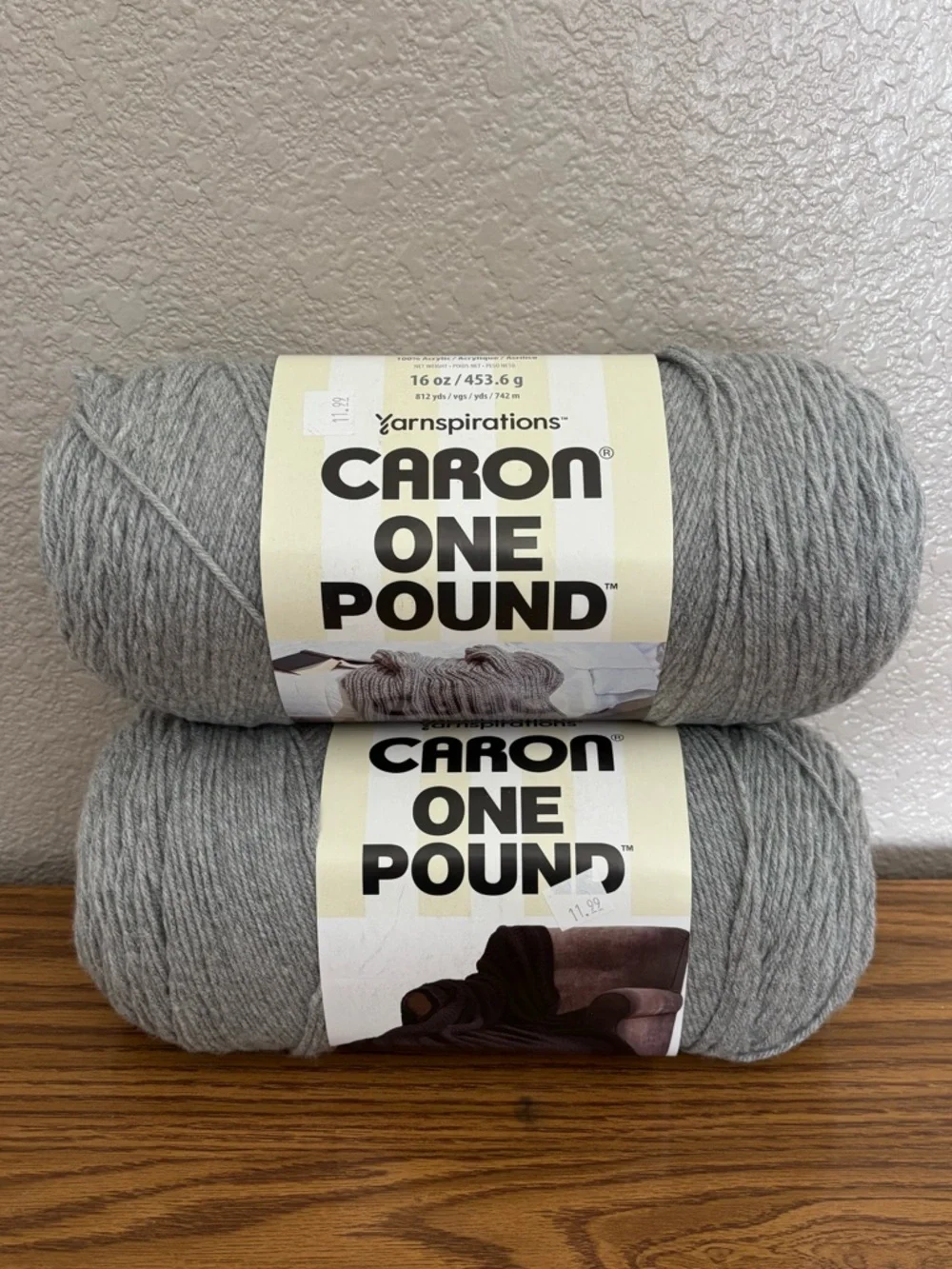 Carbon One Pound Yarn - Light Gray